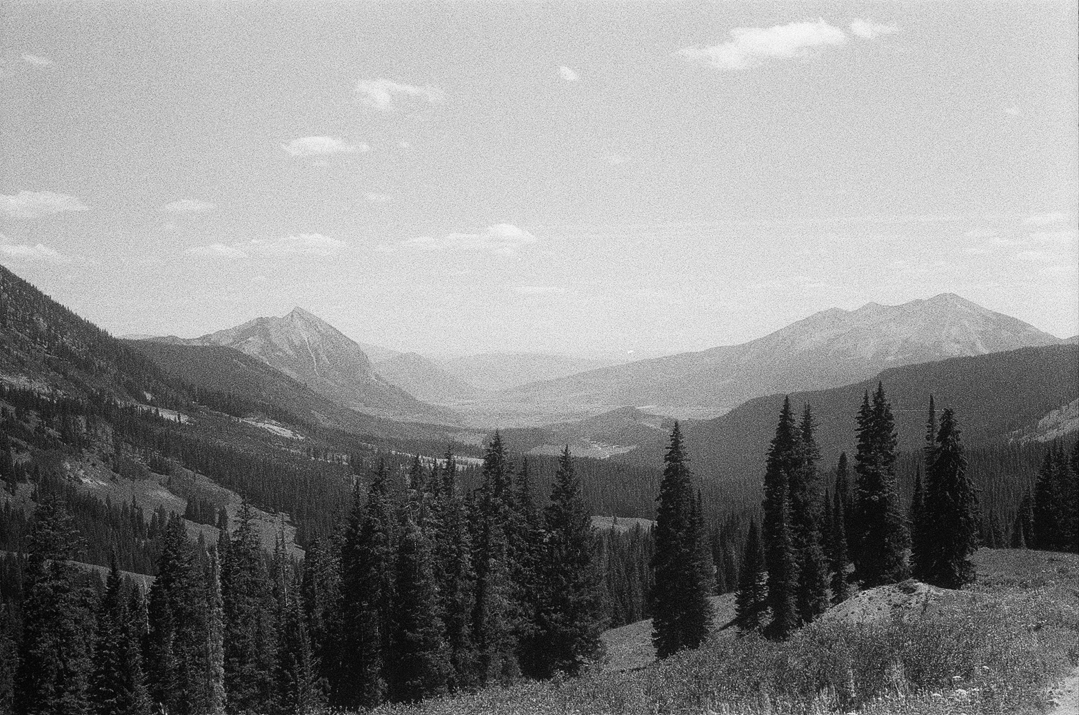 Washington Gulch and Crested Butte